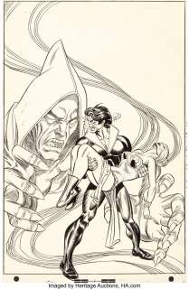 Kane, Gil - Gil Kane and Frank Giacoia Adventure into Fear #21 Morbius Cover Original Art (Marvel, 1974)....
