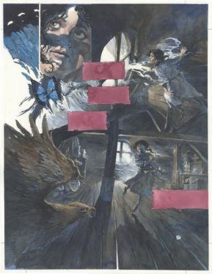 Guillaume Sorel | Deryn Du, planche 35 | Galerie 9ème Art