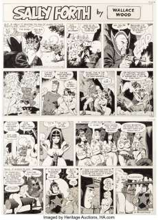 230px x 320px - Sally Forth Original Art For Sale | ComicArtTracker
