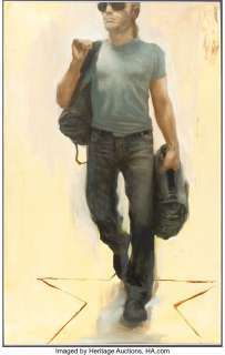 Jean, James - James Jean Fables #34 "Jack of the Fables" Cover Painting Original Art and Signed Print (DC, 2005).... (Total: 2 Items)