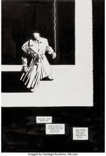 Miller, Frank - Frank Miller Sin City Trade Paperback Splash Page Original Art (Dark Horse, undated)....