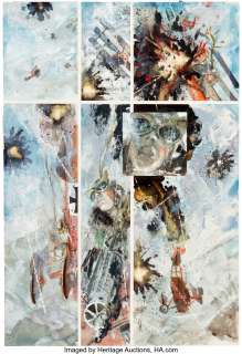 Pratt, George - George Pratt Enemy Ace: War Idyll Story Page 45 Original Art (DC, 1990)....