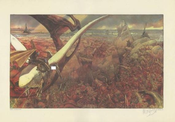 Moebius | Tirage Offset Arzach | Galerie 9ème Art