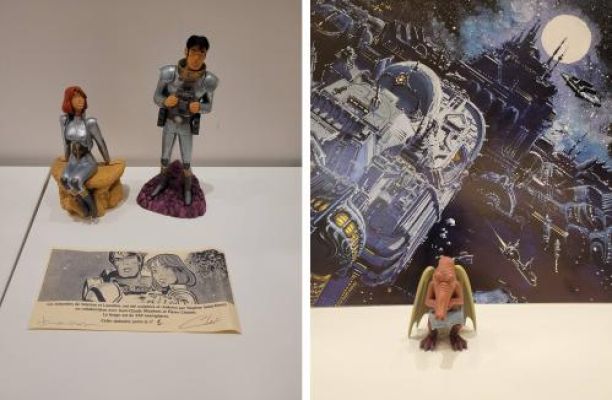 Jean-Claude Mézières | Lot de 3 figurines Valérian, Laureline et Shingouze | Galerie 9ème Art