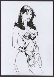 WONDER WOMAN Convention Sketch