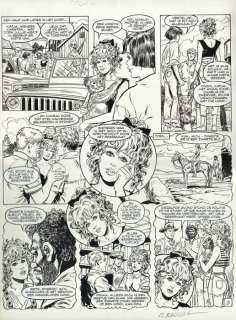 Balcells, Andrés | Balcells, Andrés - Original page - Katja in Gimbo - Pas op voor de hond! - (1991) | Catawiki