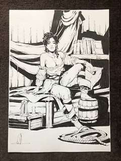 Tamburo, Nico | Tamburo, Nico - Originele tekening - Piraat | Catawiki