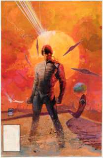 Sienkiewicz, Bill | Bill Sienkiewicz Dune the Official Comic Book Paperback Cover Preliminary Original Art (Berkeley Books, 1984).... | Heritage