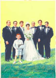 Mingo, Norman | Norman Mingo MAD #155 "The Godfather" Cover Painting Original Art (EC, 1972).... | Heritage