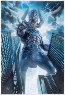 Granov, Adi - Adi Granov - Galactus Painting Original Art (undated)....