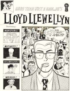 Original Art: Daniel Clowes Fantagraphics Studio Edition HC