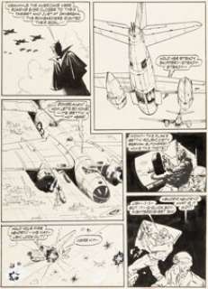 Fujitani, Bob - Bob Fujitani (attributed) Front Page Comic Book #1 Man In Black Story Pages 6-8 Original Art (Harvey, 1945).... (Total: 3 Original Art)