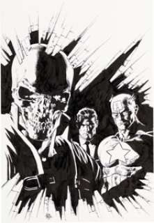 Deodato Jr., Mike - Mike Deodato Jr. New Avengers #12 Cover Original Art (Marvel, 2011). ...