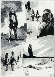 Arturo del Castillo Loco Sexton Story Page 61 Original Art (Skorpio, c.1978)....