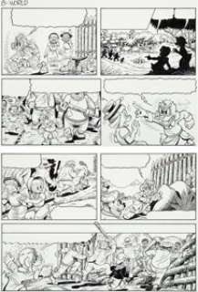 Rosa, Don | Don Rosa Anders And & Co. [Donald Duck & Company] #1994-15 Story Page 8 Uncle Scrooge Original Art (Egmont, 1994).... (Total: 2 Items) | Heritage