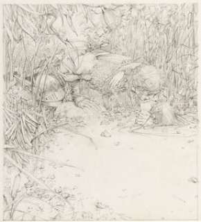 Smith, Barry | Barry Windsor-Smith A Young Knight Portfolio Illustration Original Art (Cygnus, 1979).... | Heritage