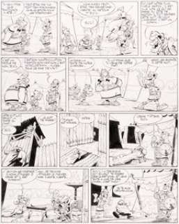 Uderzo, Albert - Albert Uderzo Astérix Légionnaire #10 Story Page 35 Original Art (Dargaud, 1967)....
