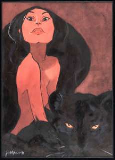 Jordi Lafebre La Mondaine Collection Edition Cover Original Art (Kahni Editions, 2014).... | Heritage