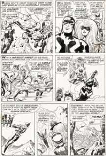 Jack Kirby And Chic Stone | Amazing Adventures #1 The Inhumans Story Page 5 Original Art (Marvel, 1970).... | Heritage