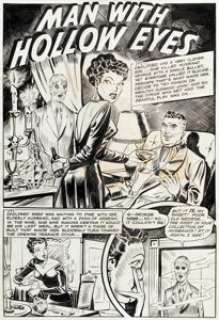 Robert Webb And Iger Studio | Journey into Fear #5 Complete 6-Page Story "Man with Hollow Eyes" Original Art (Superi... (Total: 6 Items) | Heritage