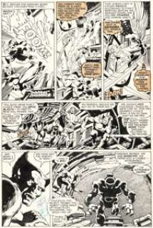 John Byrne and Terry Austin - The X-Men #137 Phoenix Story Page 16 Original Art (Marvel, 1980)....
