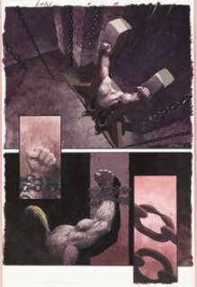 Esad Ribic | Loki #4 Story Page 15 Original Art (Marvel, 2004). | Heritage