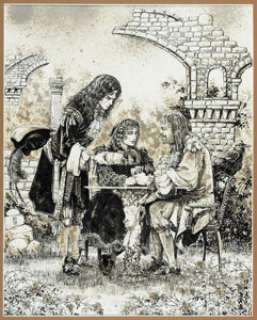 Michael Zulli - Hob Gadling Illustration Original Art (1992). | Heritage