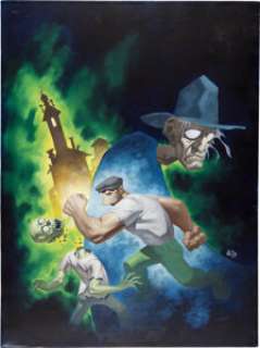 Eric Powell - The Goon: Nothin‘ But Misery #1 Cover Painting Original Art (Dark Horse, 2003).