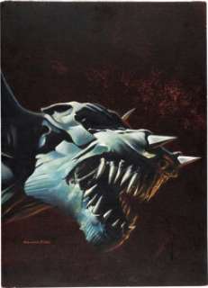 John Bolton - Black Dragon #4 Painted Cover Original Art (Marvel/EPIC, 1985).