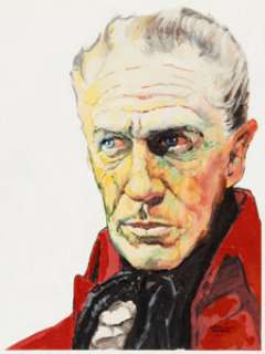 Basil Gogos Famous Monsters of Filmland #9 Vincent Price Cover Painting Original Art (Warren, 1960). | Heritage