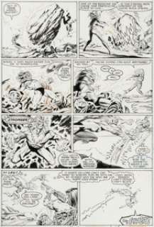 Bret Blevins and Dan Green The Uncanny X-Men #219 Story Page 14 Original Art (Marvel, 1987).