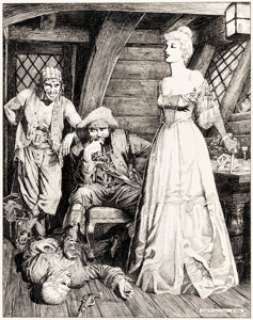 John Bolton "Virtue Triumphant" Illustration Original Art (Peter & Pan Graphic Productions, 1986). | Heritage