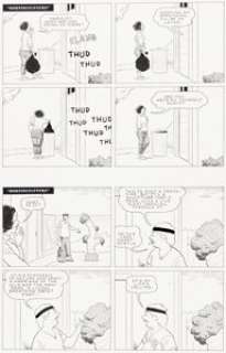 Adrian Tomine Optic Nerve #12 "Hortisculpture" Story Page 2 Original Art (Drawn & Quarterly, 2011). | Heritage