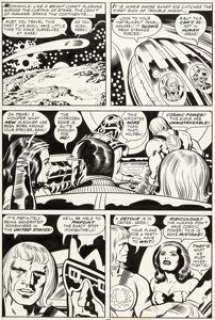 Jack Kirby and Mike Royers The Eternals #14 Story Page 22 Original Art (Marvel, 1977). | Heritage