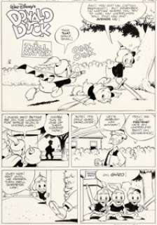 William Van Horn Donald Duck Adventures #38 Complete 10-Page Story "A Small Matter" Original Art (Disney, 1993). (Total: 10 Original Art)