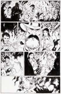 Brian Hurtt The Sixth Gun #49 Story Page 19 and #50 Story Page 61 Group of 2 (Oni Press, 2016). (Total: 2 Original Art)