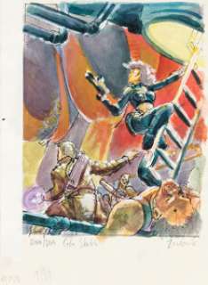 John Zeleznik Shadowrun: DNA/DOA RPG Preliminary Cover and Drawing Original Art Group of 2 (FASA, 1989). (Total: 2 Original Art)