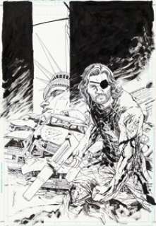 Declan Shalvey Escape from New York #2 Cover Original Art (Boom! Studios, 2014)