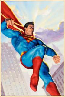 Glen Orbik Legends of the DC Universe #3 Superman Cover Painting Original Art (DC, 1998).