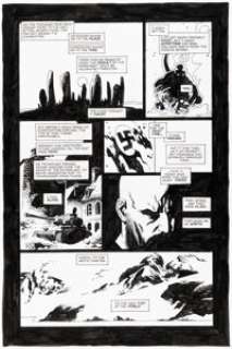 Mike Mignola Hellboy: Seed of Destruction #3 Story Page 17 Original Art (Dark Horse, 1994). | Heritage