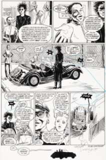 Jill Thompson and Vince Locke Sandman #43 Story Page 24 Original Art (DC, 1992).