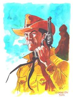 Caracuzzo, Giancarlo | Caracuzzo, Giancarlo - Illustrazione Originale "Tex" - (2023) | Catawiki