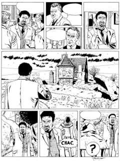 Marniquet, Frédéric - Planche originale - La Brigade de l’étrange T1 - Le Fantôme de Ploumanach - (2005) | Catawiki