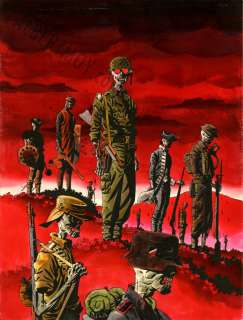 Darwyn Cooke - weird war tales issue 1 page cover