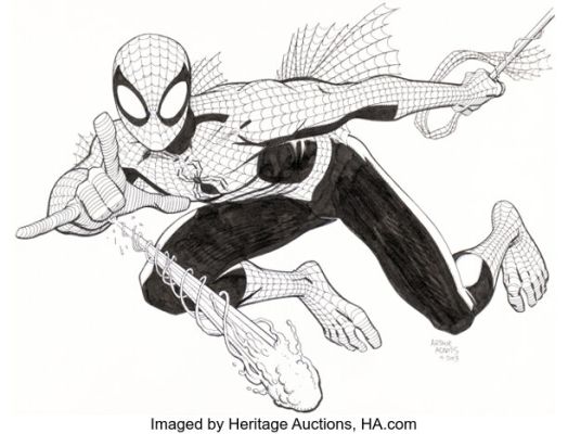 Arthur Adams Carnage #2 Spider-Man Variant Cover Original Art (Marvel, 2011).