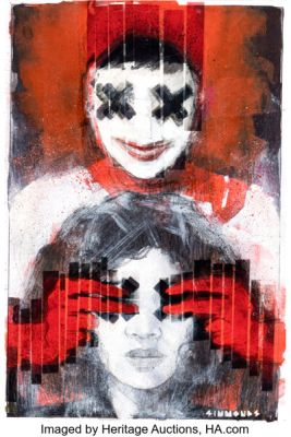 Martin Simmonds The Department of Truth #9 Cover and Complete 26-Page Story Original Art Group of 21 (Image, 2021). (Total: 21 Original Art) | Heritage