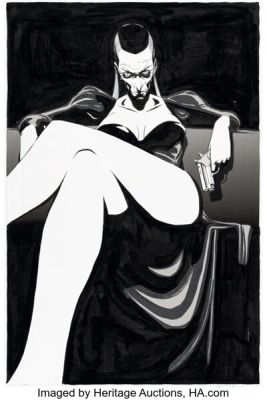 Nick Dragotta East of West #29 Cover Illustration Original Art (Image, 2016).