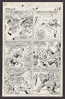 FANTASTIC FOUR 1961-96 Issue #43 Interior Page | ComicConnect