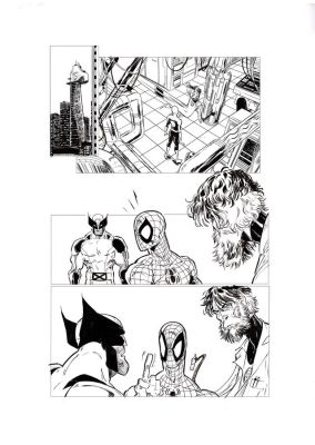 Kaare Andrews | Spiderman & Wolverine #7 pg.12 | More Great Art