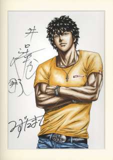 Tatsuya Iguchi / Mizutama Koto Autographed Color Reproduction Illustration "OUT" | Mandarake (Big Web)